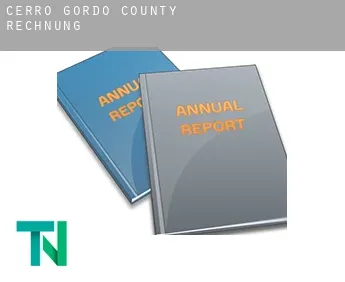 Cerro Gordo County  Rechnung