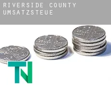 Riverside County  Umsatzsteuer