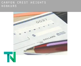 Canyon Crest Heights  Konkurs