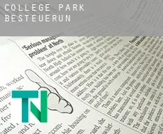 College Park  Besteuerung