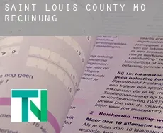 Saint Louis County  Rechnung