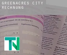 Greenacres City  Rechnung