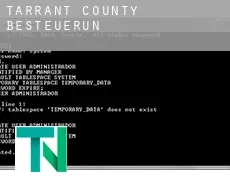 Tarrant County  Besteuerung